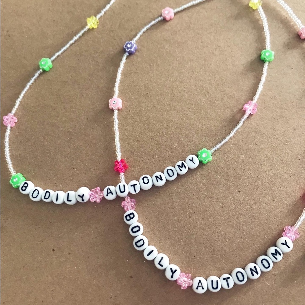 Custom Made Pro Choice necklace